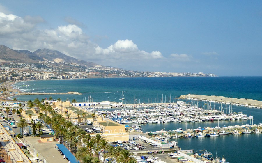 Fuengirola — pobrežie Costa del Sol