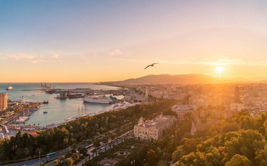 Málaga — pobrežie Costa del Sol
