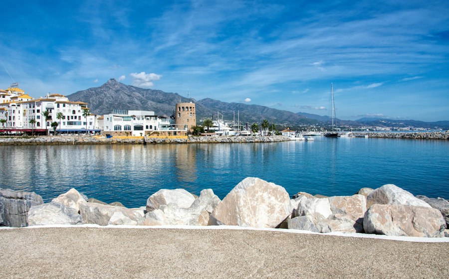 Marbella — pobrežie Costa del Sol